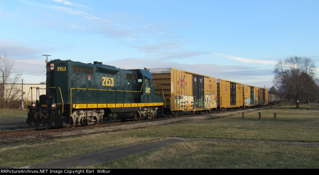 Ohio South Central Railroad (OSCR) 2153